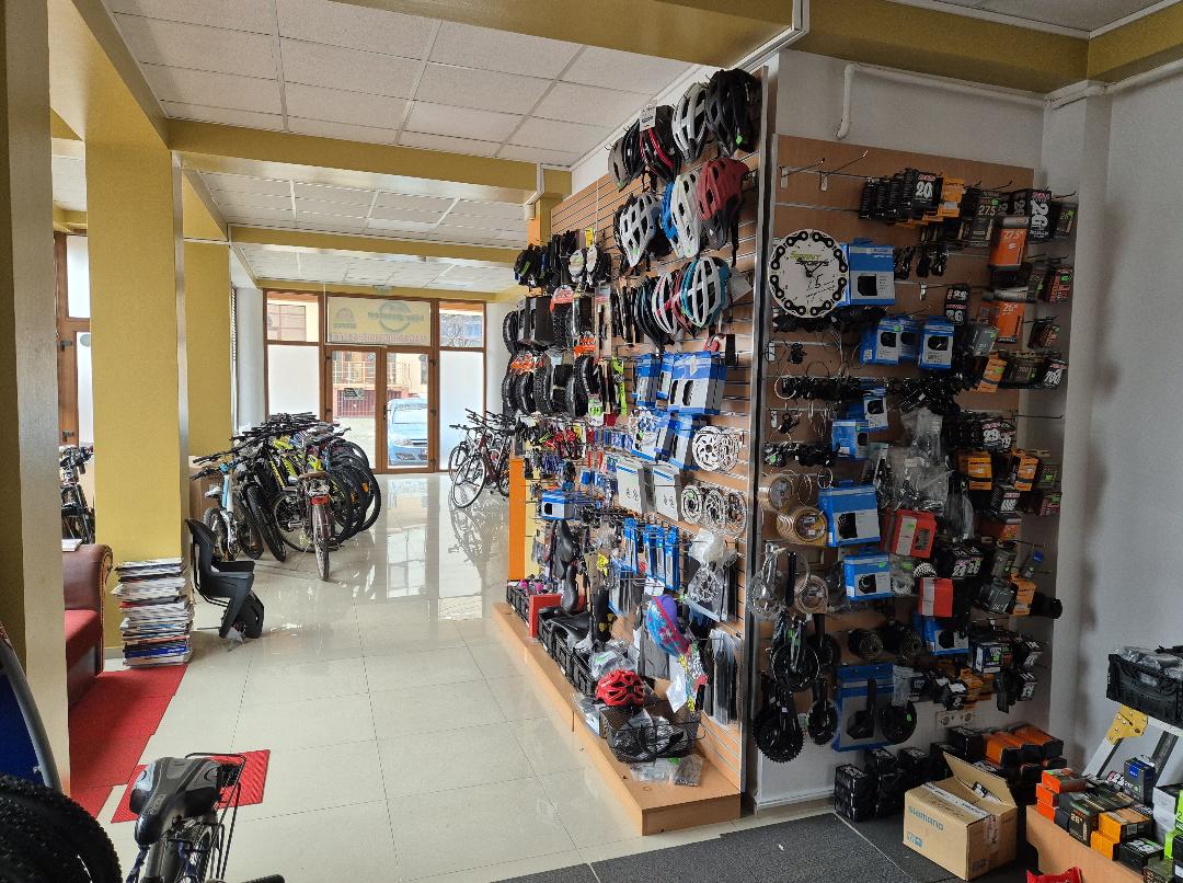 Bike Shelf side Bacău